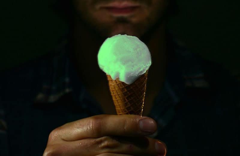 Glow in the Dark Jellyfish Ice Cream
