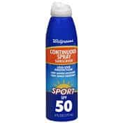 Walgreen Well Sport Spray