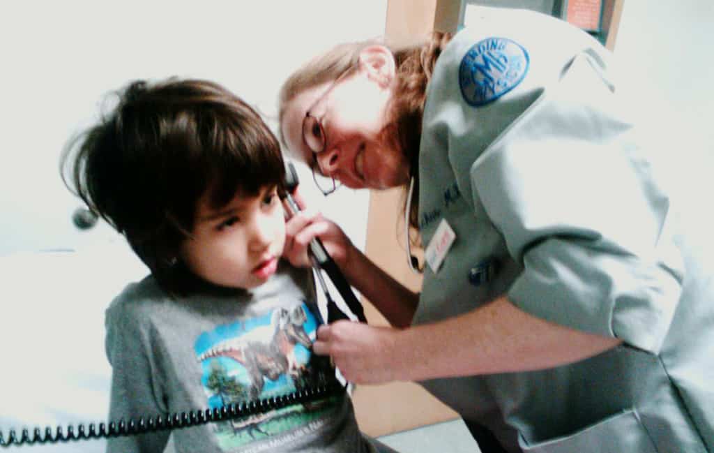 Doctor visit for ear infection