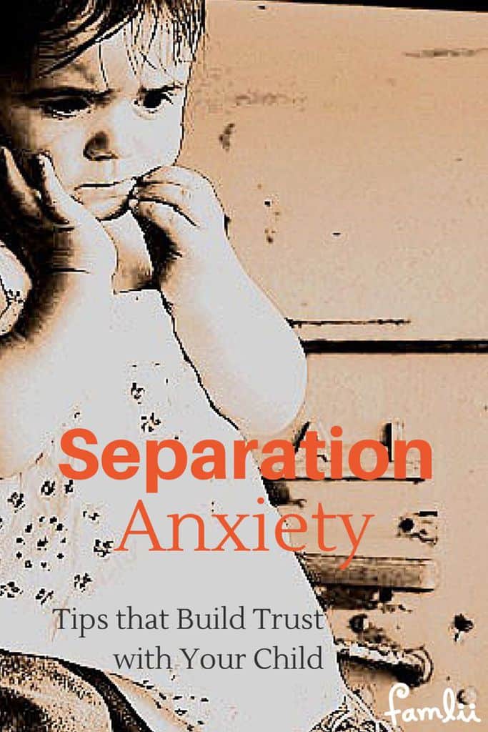 Dealing with Separation Anxiety in Young Children Pinterest