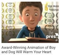 Award-Winning Animation of Boy and Dog Will Warm Your Heart
