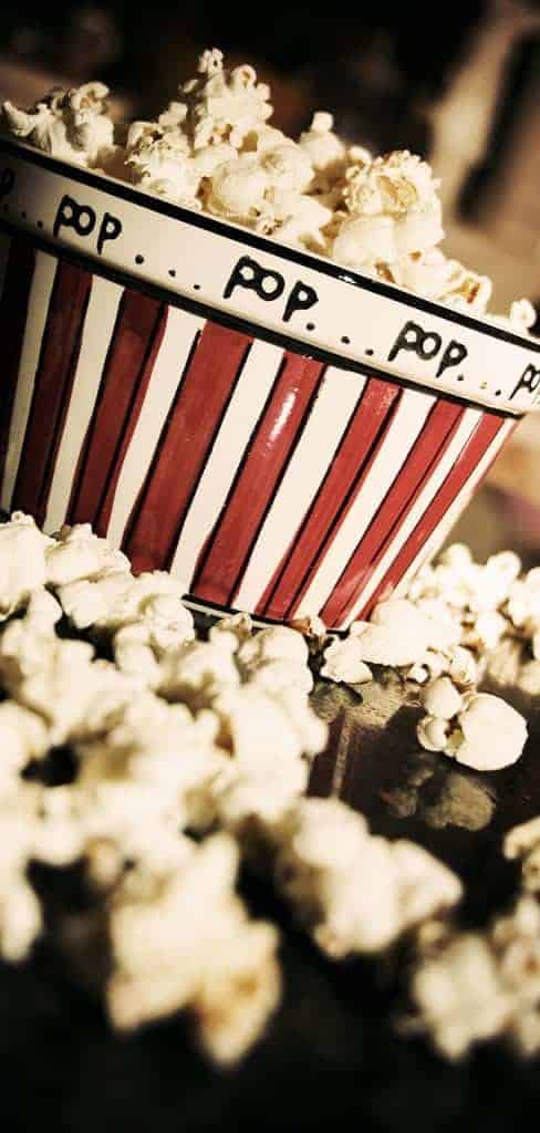 Popcorn for national popcorn day in January